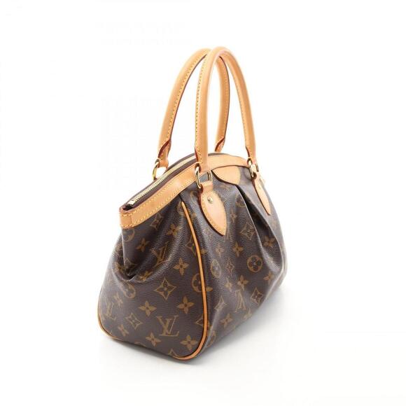 LOUIS VUITTON Brown Monogram Leather Bag - Picture 3 of 11